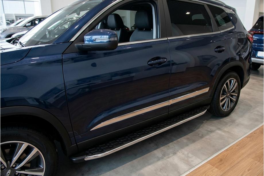 Chery Tiggo 8 2017– Blackline bočne stopnice (2 kosa, aluminij) Image