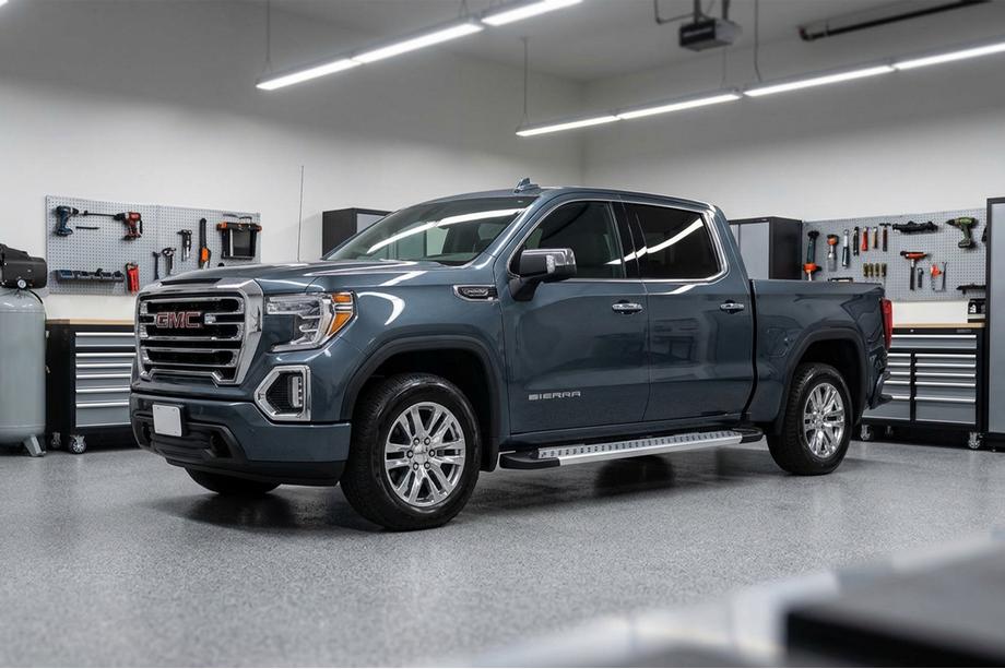 GMS Sierra 2019– Bočne stopnice New Vision Grey (2 kos, aluminij) Image