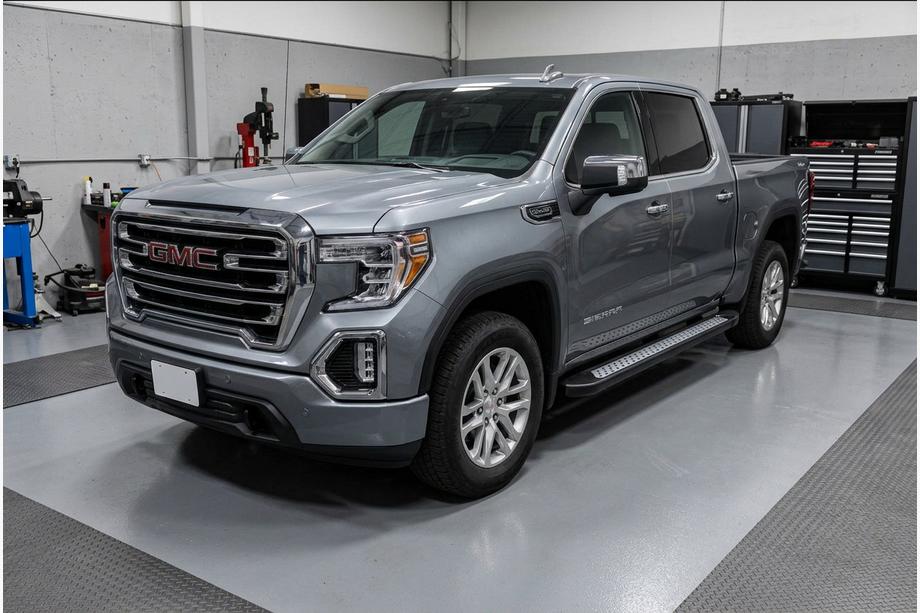 GMS Sierra 2019– Stranske stopnice New Vision Black (2 kosa, aluminij) Image