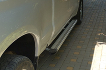 Chevrolet Silverado 2019– Bočne stopnice Maya V2 (2 kosa, aluminij) fotografija 4