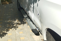 Chevrolet Silverado 2019– Bočne stopnice Maya V2 (2 kosa, aluminij) fotografija 2
