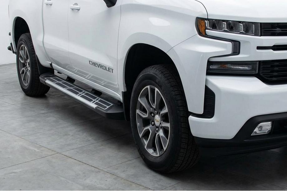 Chevrolet Silverado 2019– Bočni pragovi Sunrise (2 kos, aluminij) Image
