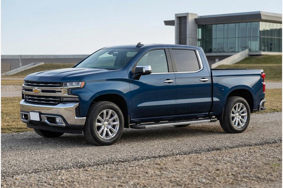 Chevrolet Silverado 2019– Bočne stopnice RedLine V1 (2 kosa, aluminij) Image