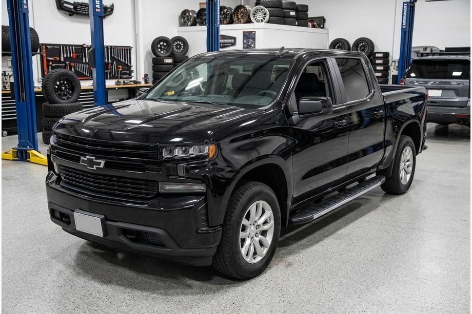 Chevrolet Silverado 2019– Stranske stopnice Duru (2 kos, aluminij) Image
