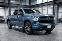 Chevrolet Silverado 2019– Bočne stopnice New Vision Grey (2 kos, aluminij) fotografija 1