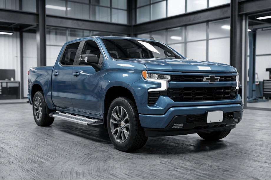 Chevrolet Silverado 2019– Bočne stopnice New Vision Grey (2 kos, aluminij) Image