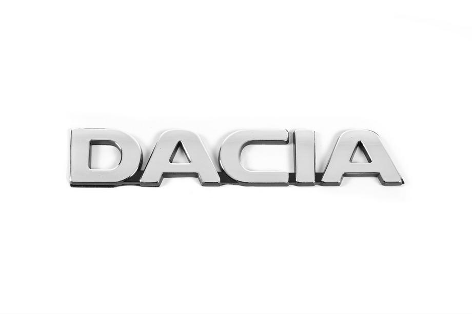 Dacia Napis za avto Dacia 152 mm Fotografija 2
