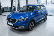 MG ZS 2017–2024 Bočne stopnice Maya Blue (2 kos, aluminij) fotografija 1
