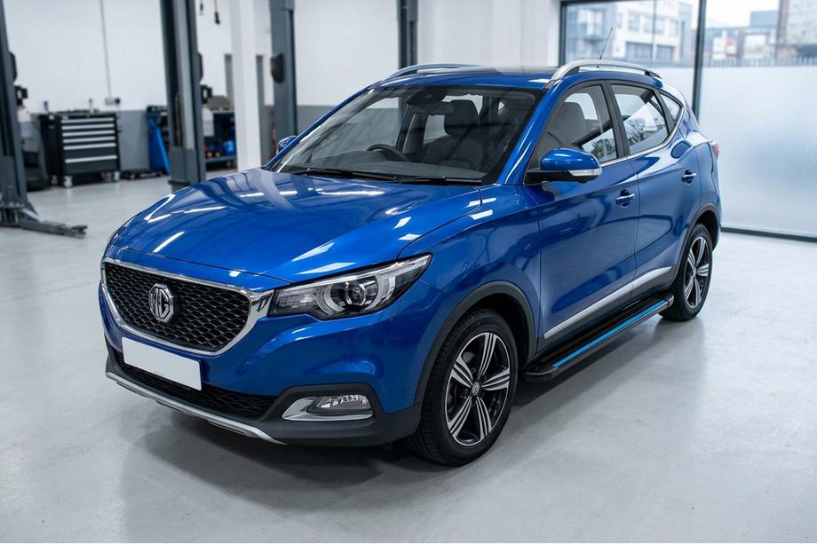 MG ZS 2017–2024 Bočne stopnice Maya Blue (2 kos, aluminij) Image