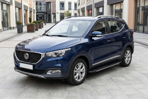 MG ZS 2017–2024 Bočni pragovi Bosphore Grey (2 kos, aluminij) fotografija 1