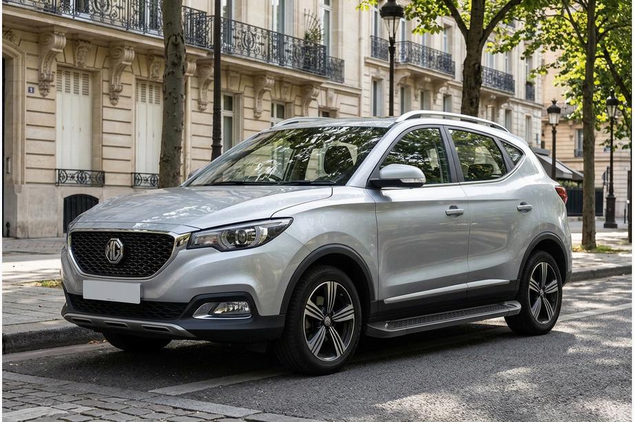 MG ZS 2017–2024 Bočne stopnice Allmond Black (2 kosa, aluminij) Image