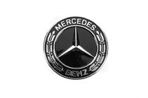 Mercedes-Benz Pokrovček namesto emblema na pokrovu motorja Mercedes (črn, 57 mm) fotografija 2