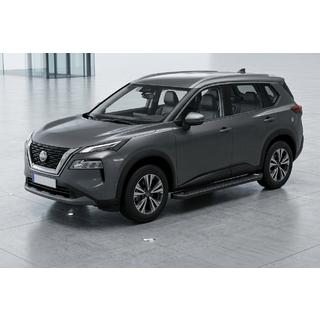 Bočne stopnice Allmond Black (2 kosa, aluminij) Nissan X-trail T33/Rogue 2022– fotografija 1