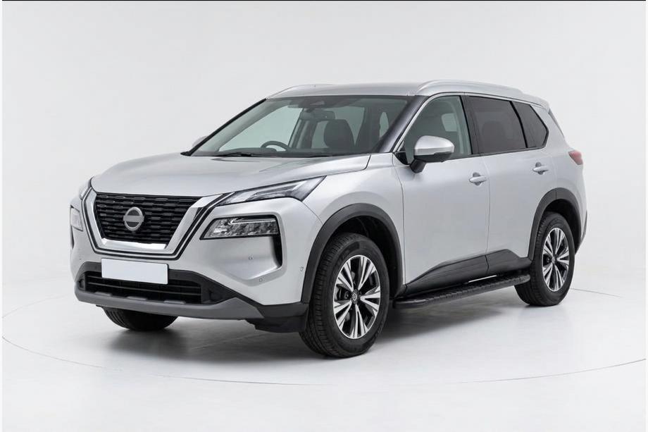 Nissan X-trail T33/Rogue 2022– Stranske stopnice Bosphore Black (2 kos, aluminij) Image