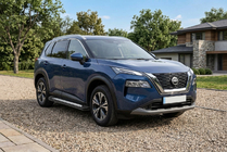 Nissan X-trail T33/Rogue 2022– Stranske stopnice Vision New Black (2 kos, aluminij) fotografija 1