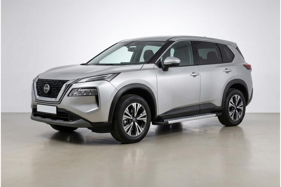 Nissan X-trail T33/Rogue 2022– Stranske stopnice Vision New Grey (2 kos, aluminij) Image