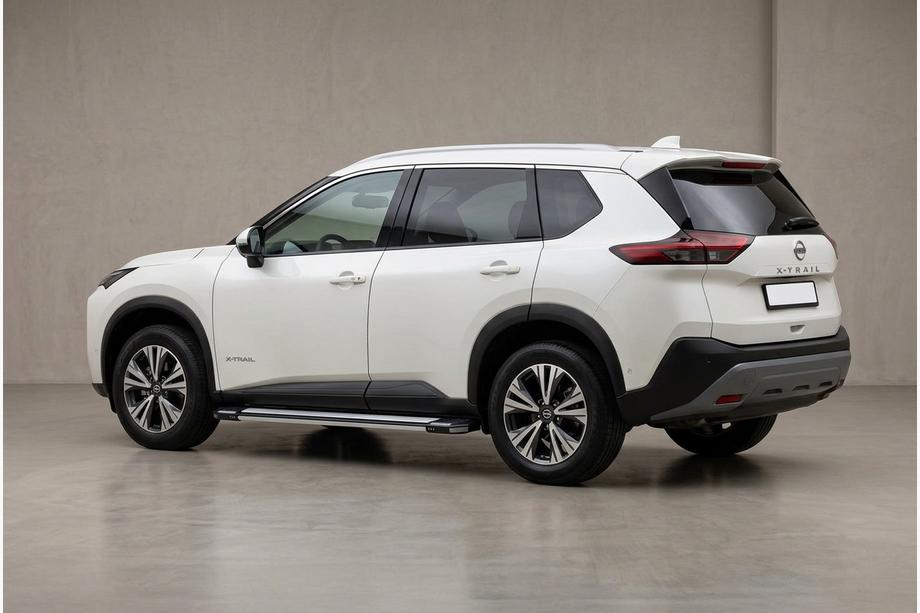 Nissan X-trail T33/Rogue 2022– Stranske stopnice Rainbow (2 kos, aluminij) Image