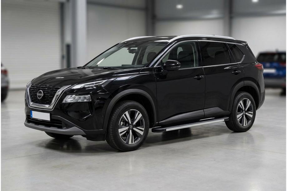 Nissan X-trail T33/Rogue 2022– Stranske stopnice Maya V1 (2 kosa, aluminij) Fotografija 1