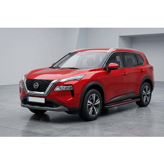 Bočne stopnice Maya Red (2 kos, aluminij) Nissan X-trail T33/Rogue 2022– fotografija 1