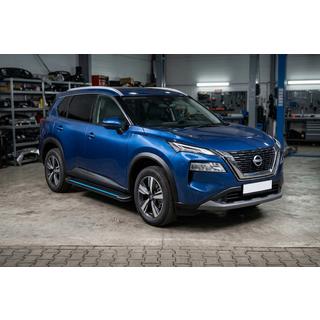 Bočne stopnice Maya Blue (2 kos, aluminij) Nissan X-trail T33/Rogue 2022– fotografija 1