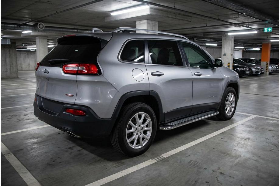 Jeep Cherokee KL 2013– Stranske stopnice Maydos V2 (2 kosa, aluminij) Image