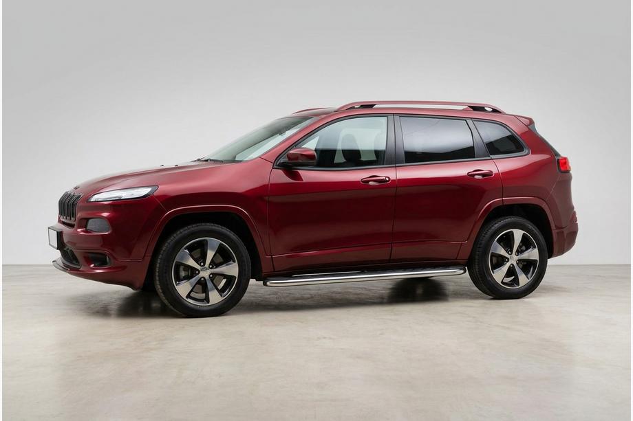 Jeep Cherokee KL 2013– Stranske stopnice Maydos V1 (2 kosa, aluminij) Image