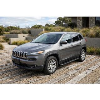 Stranske stopnice Bosphore Black (2 kos, aluminij) Jeep Cherokee KL 2013– fotografija 1