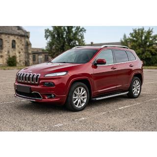 Bočne stopnice Fullmond (2 kos, aluminij) Jeep Cherokee KL 2013– fotografija 1