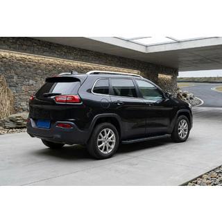 Bočne stopnice Allmond Black (2 kosa, aluminij) Jeep Cherokee KL 2013– fotografija 1