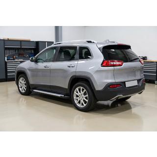 Stranske stopnice Allmond Grey (2 kosa, aluminij) Jeep Cherokee KL 2013– fotografija 1