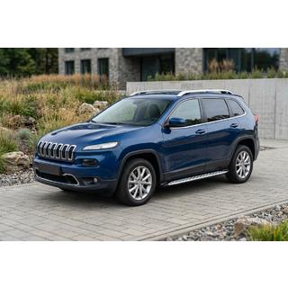 Stranske stopnice Shining V1 (2 kos, aluminij) Jeep Cherokee KL 2013– fotografija 1