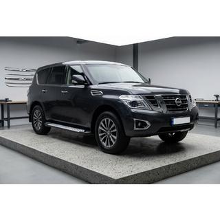 Stranske stopnice Allmond Grey (2 kosa, aluminij) Nissan Armada 2016–2024 fotografija 1