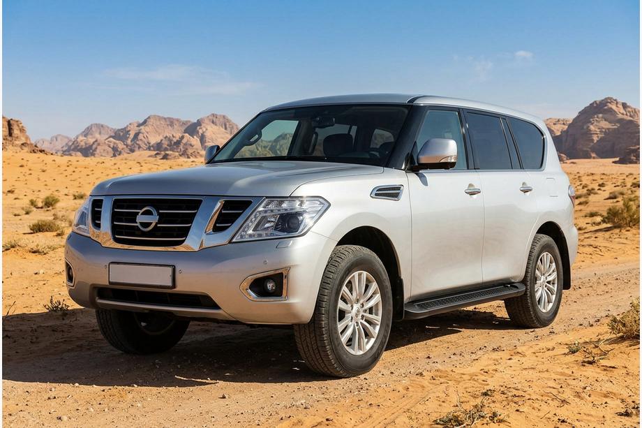 Nissan Armada 2016–2024 Bočne stopnice Allmond Black (2 kosa, aluminij) Fotografija 2