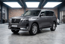 Nissan Armada 2016–2024 Stranske stopnice RedLine V1 (2 kos, aluminij) fotografija 1