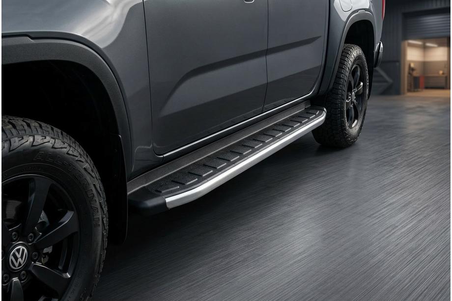 Volkswagen Amarok 2022– Bočne stopnice Fullmond (2 kos, aluminij) Image