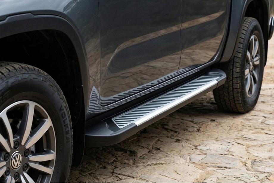 Volkswagen Amarok 2022– Stranski pragovi Line (2 kos, aluminij) Image