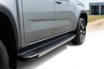 Volkswagen Amarok 2022– Stranske stopnice Maya V1 (2 kosa, aluminij) fotografija 1