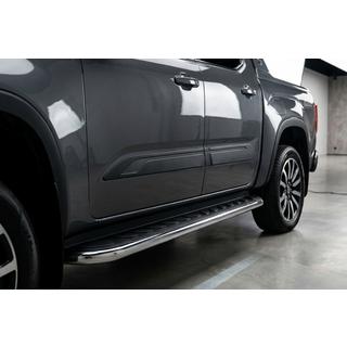 Stranske stopnice Maydos V1 (2 kosa, aluminij) fotografija 1