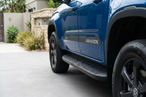 Ford Ranger 2022– Stranski pragovi Tayga Black (2 kos, aluminij) fotografija 1