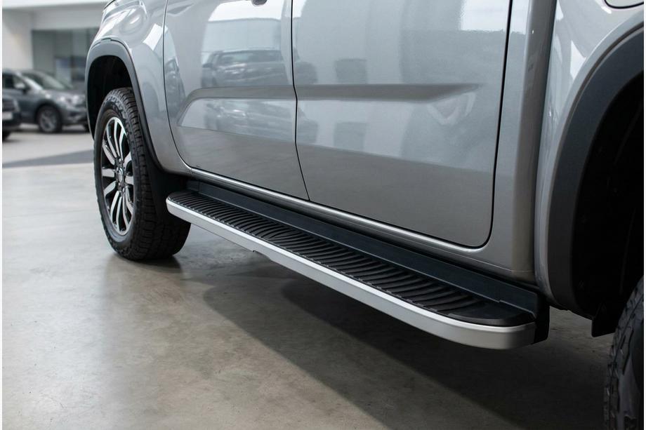Ford Ranger 2022– Stranski pragovi Tayga Grey (2 kosa, aluminij) Image
