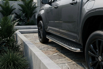 Ford Ranger 2022– Stranske stopnice BlackLine (2 kos, aluminij) fotografija 1