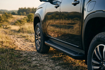 Ford Ranger 2022– Bočne stopnice Allmond Black (2 kosa, aluminij) fotografija 1