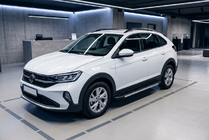 Volkswagen Taigo 2020– Bočne stopnice Duru (2 kosa, aluminij) fotografija 1
