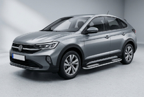 Volkswagen Taigo 2020– Stranske stopnice Tayga V2 (2 kos, aluminij) fotografija 1