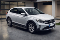 Volkswagen Taigo 2020– Stranski pragovi Tayga Black (2 kos, aluminij) fotografija 1