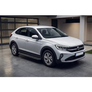 Stranski pragovi Tayga Black (2 kos, aluminij) Volkswagen Taigo 2020– fotografija 1