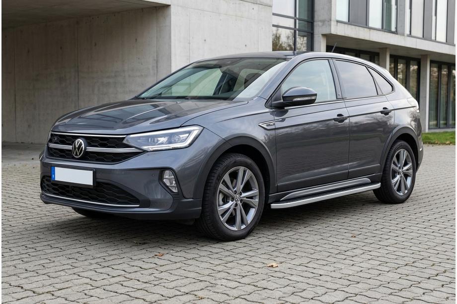 Volkswagen Taigo 2020– Stranski pragovi Tayga Grey (2 kosa, aluminij) Image