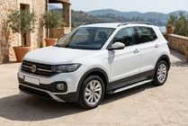 Volkswagen T-Cross 2019– Stranske stopnice Shining V1 (2 kos, aluminij) fotografija 1