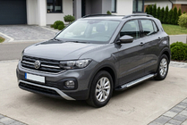 Volkswagen T-Cross 2019– Stranske stopnice Allmond Grey (2 kosa, aluminij) fotografija 1