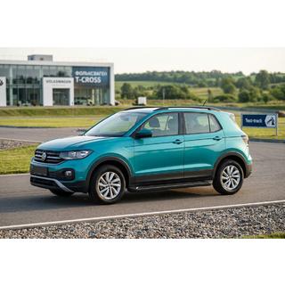 Bočne stopnice Allmond Black (2 kosa, aluminij) Volkswagen T-Cross 2019– fotografija 1